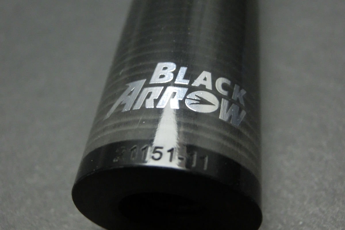 23003 ブラックアロー BlackArrow カーボンシャフト 11山用 121g 斬