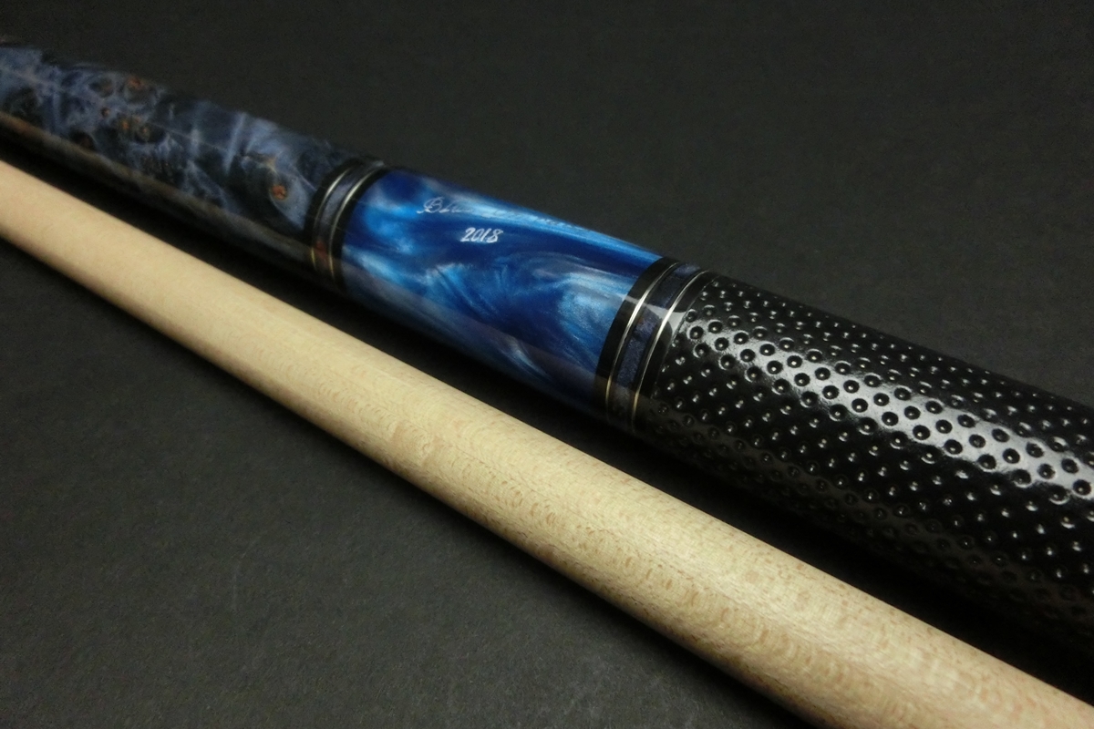 15518 Hayakawa 早川工房 ブルーインパクト2018 ブレイクキュー ハイテクシャフト 19.8oz 10山 ビリヤード CUE  SPIDER | ビリヤード専門リサイクルショップ スパイダー